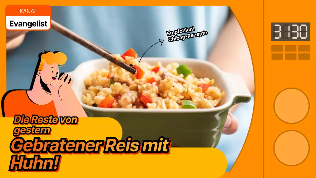 Orangefarbener Mikrowellenrahmen Kochinformationen YouTube-Miniaturansicht