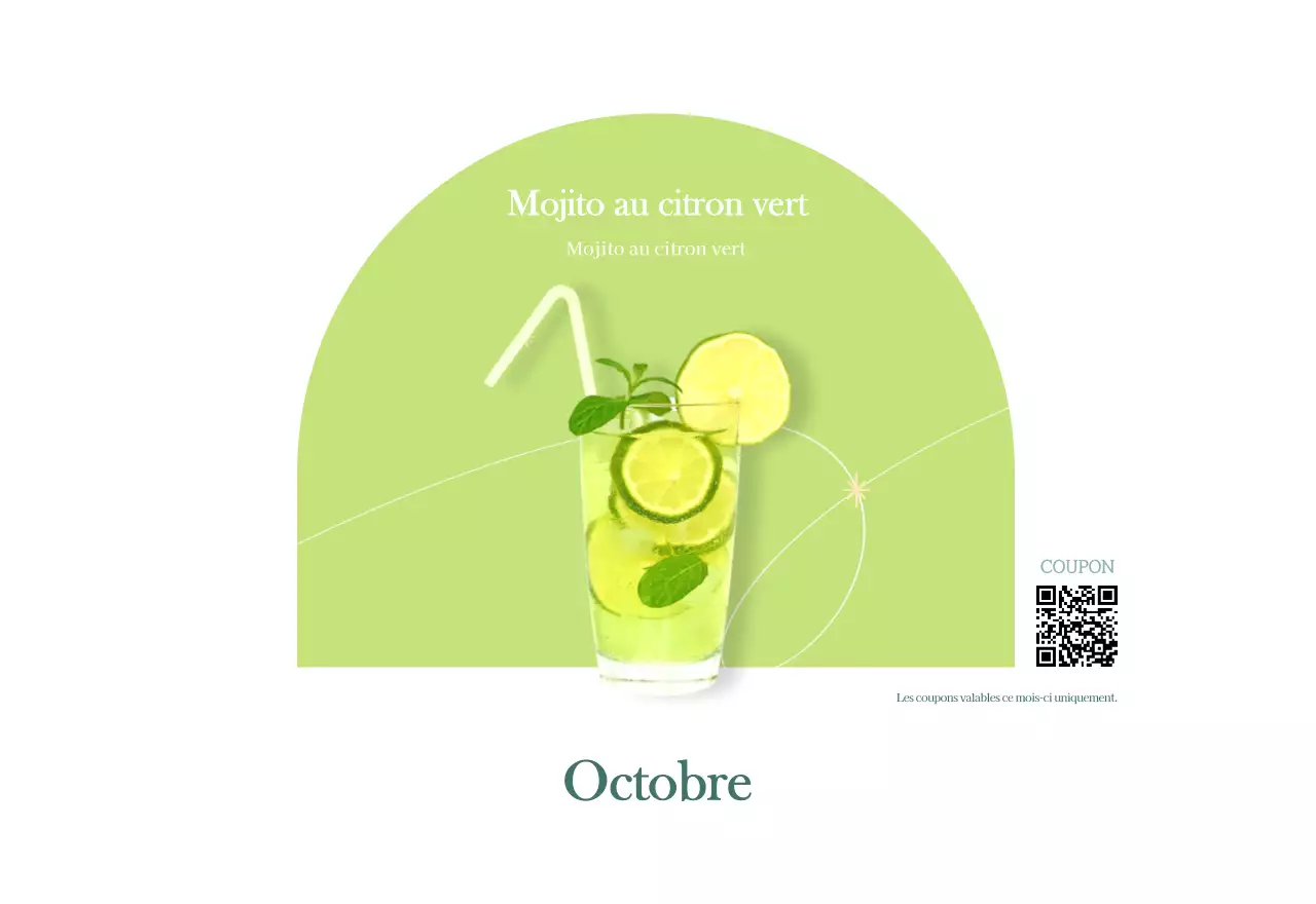 Calendrier des cafés avec recommandation de la boisson du mois