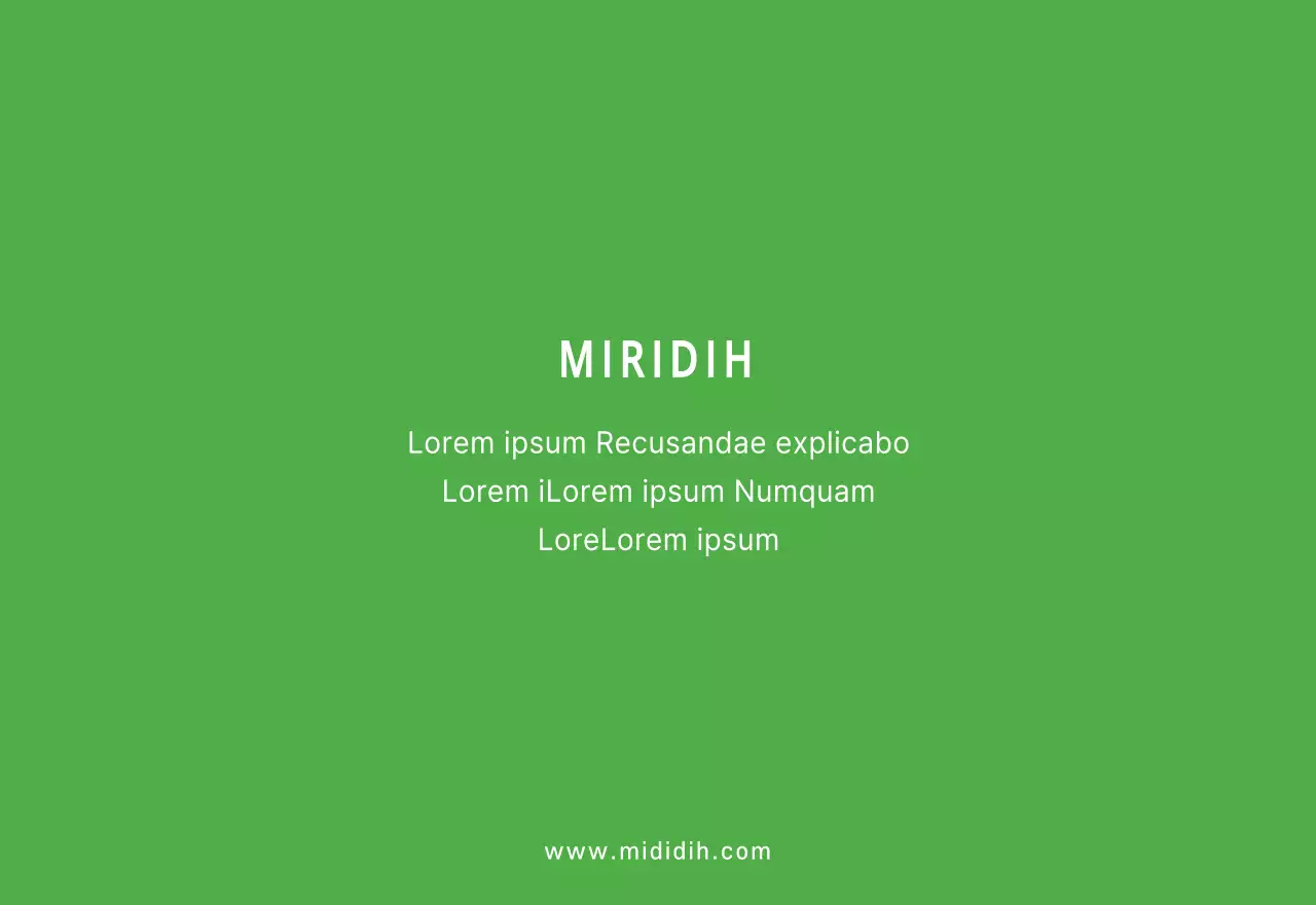 Calendrier de bureau illustré vert sur le thème de la famille