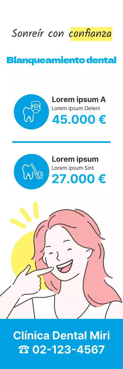 Blanqueamiento dental Blue Dentist