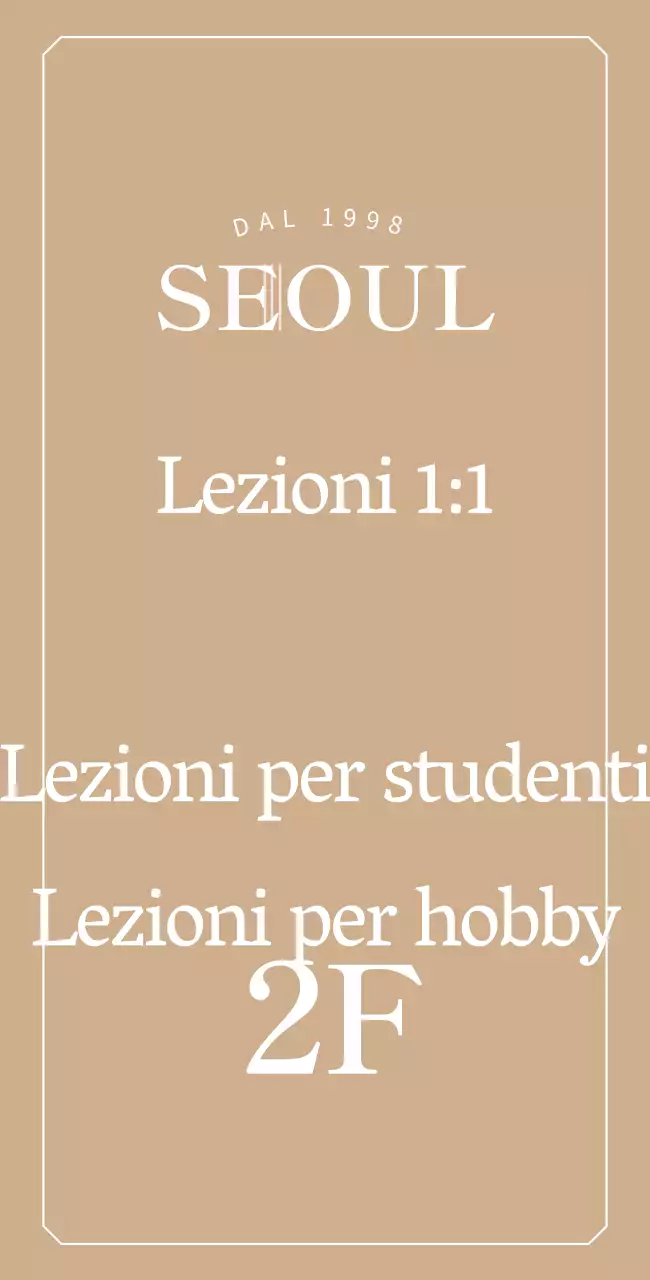 Insegna con il logo di una scuola di pianoforte di classe su sfondo dorato