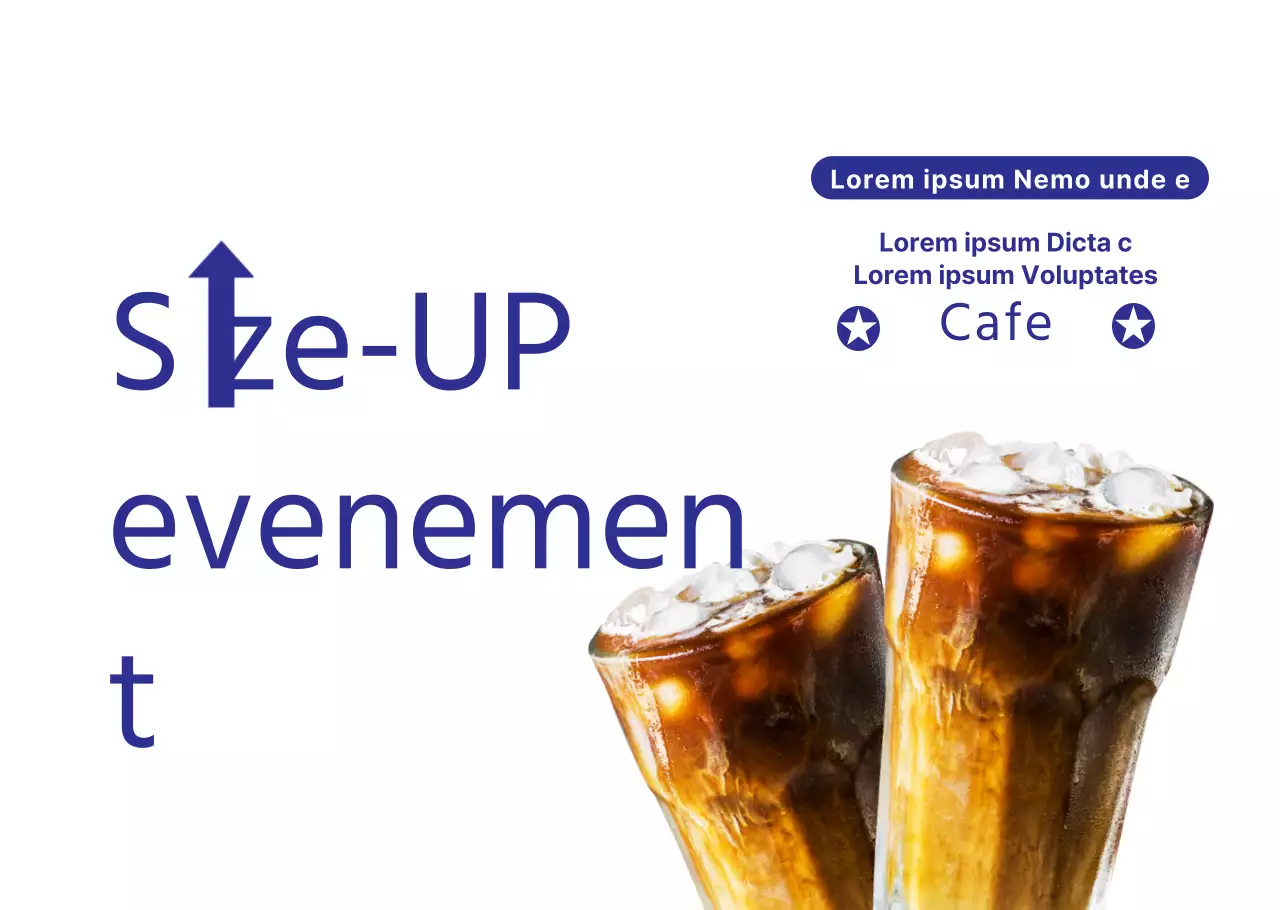 Eenvoudige koffiefoto Transparant vel papier voor een Americano café