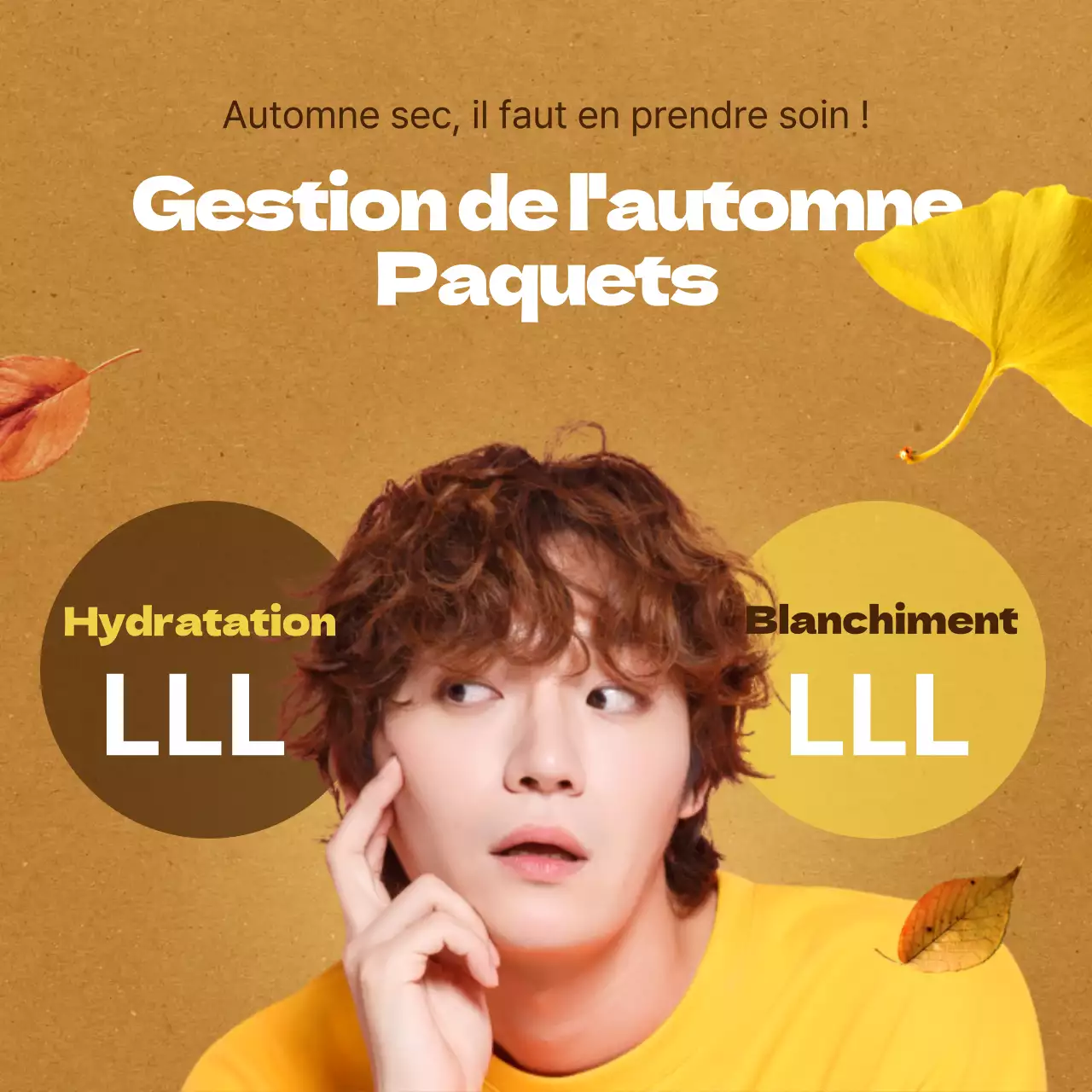 Le nez d'un homme, c'est son assurance ! Carrés sociaux