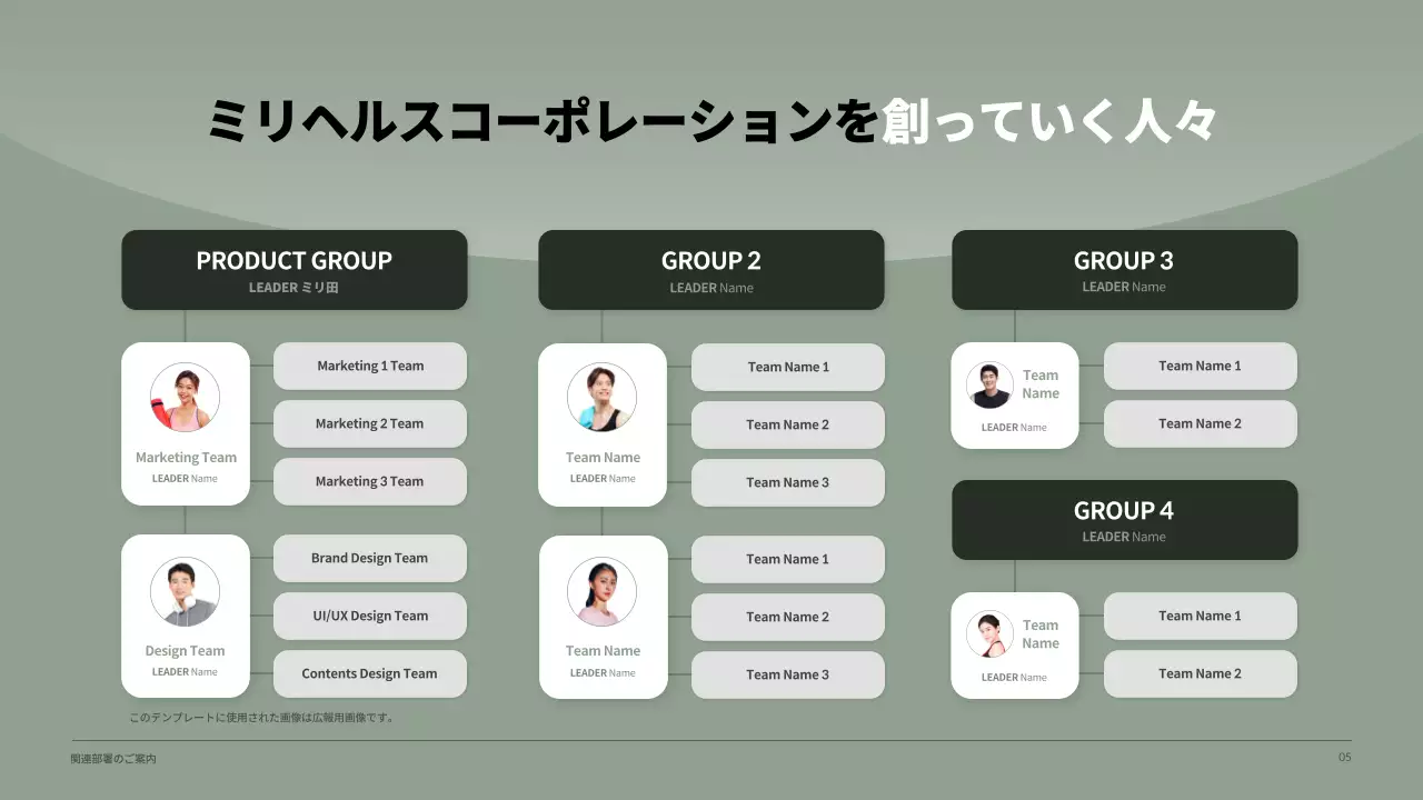 グレー クール 健康 報告書 プレゼンテーション