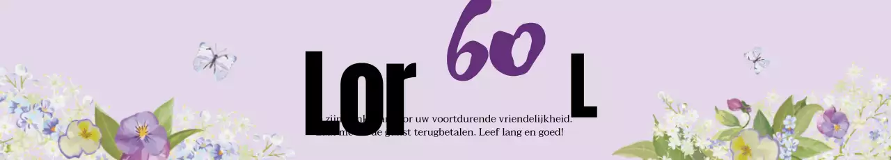 Paarse geïllustreerde letters benadrukken een oosters welkomstfeest