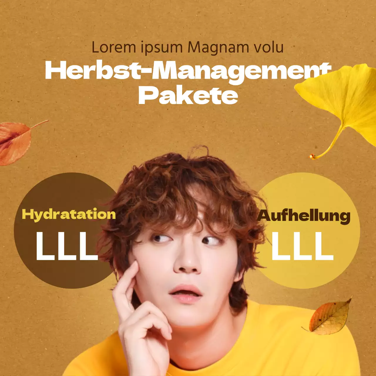 Die Nase eines Mannes ist sein Selbstvertrauen! Social Squares