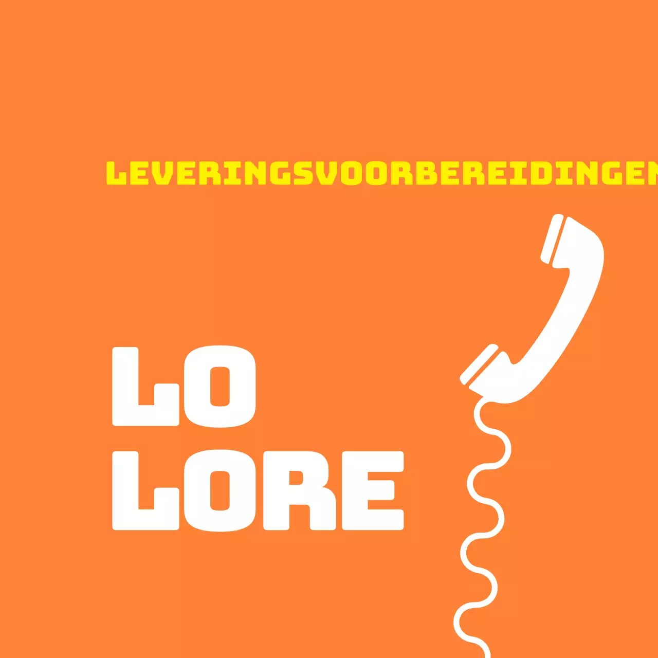 Contact vóór levering