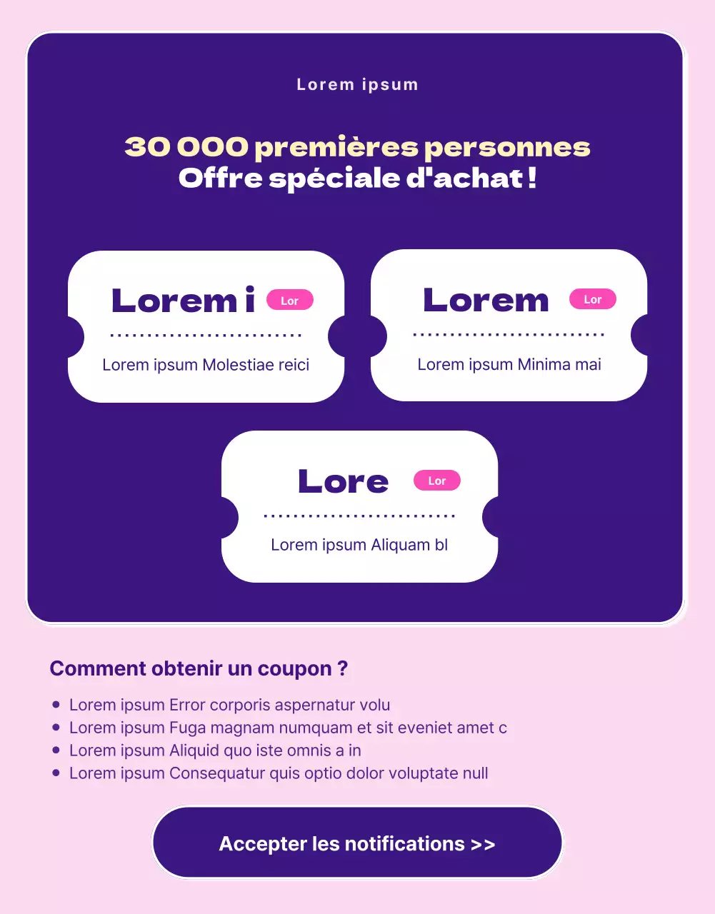 Une collection d'illustrations au trait roses et mauves pour la rentrée scolaire.