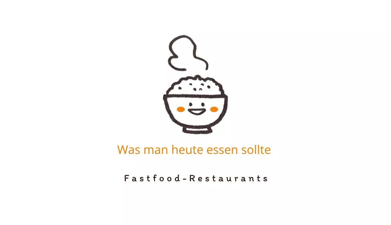 Niedliche Snack-Shop-Visitenkarten