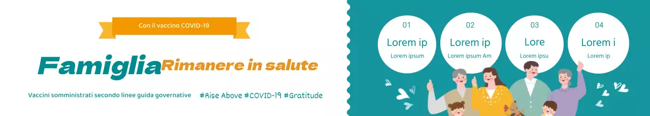 Illustrazione blu e gialla promozione vaccino pulito