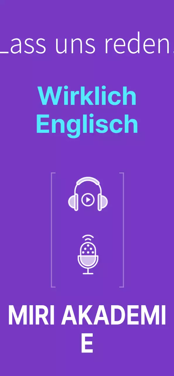 Banner mit Englisch Mathe Bildung Banner-Symbol auf lila Hintergrund