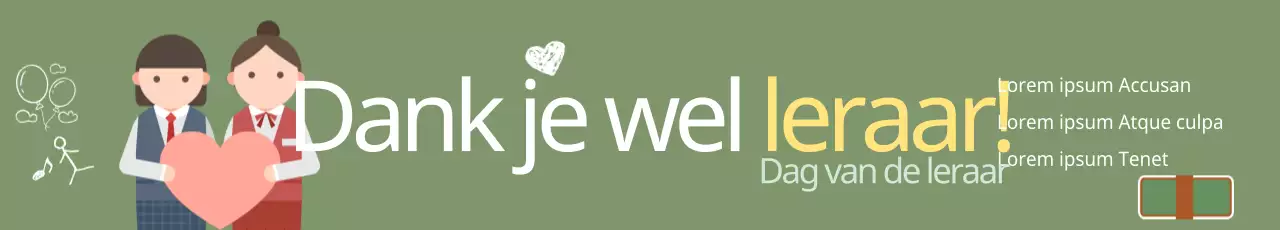 Dank u wel leraar