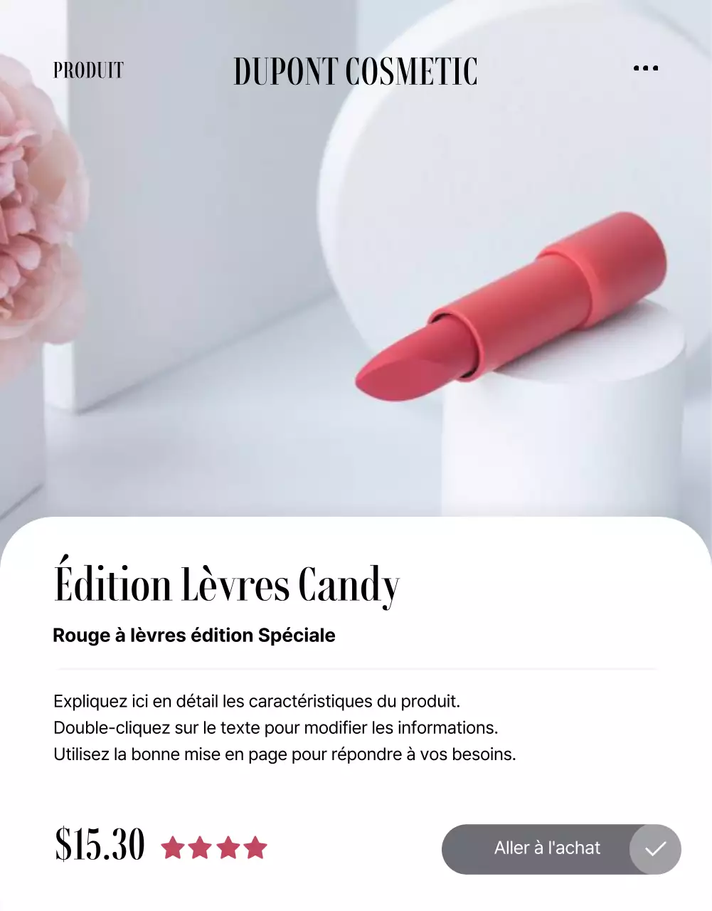 Faites la promotion de votre événement de la Journée blanche avec les tendances beauté rose et violet