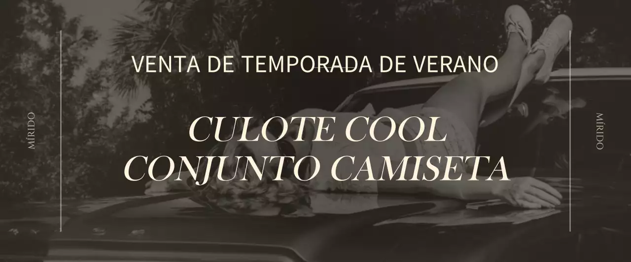 Un concepto sencillo de venta en marrón y amarillo claro