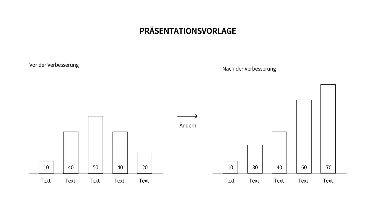 Einfache schwarze Formen