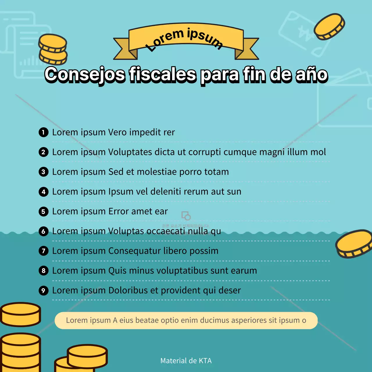 Consejos fiscales de fin de año en las redes sociales de Mint Colour