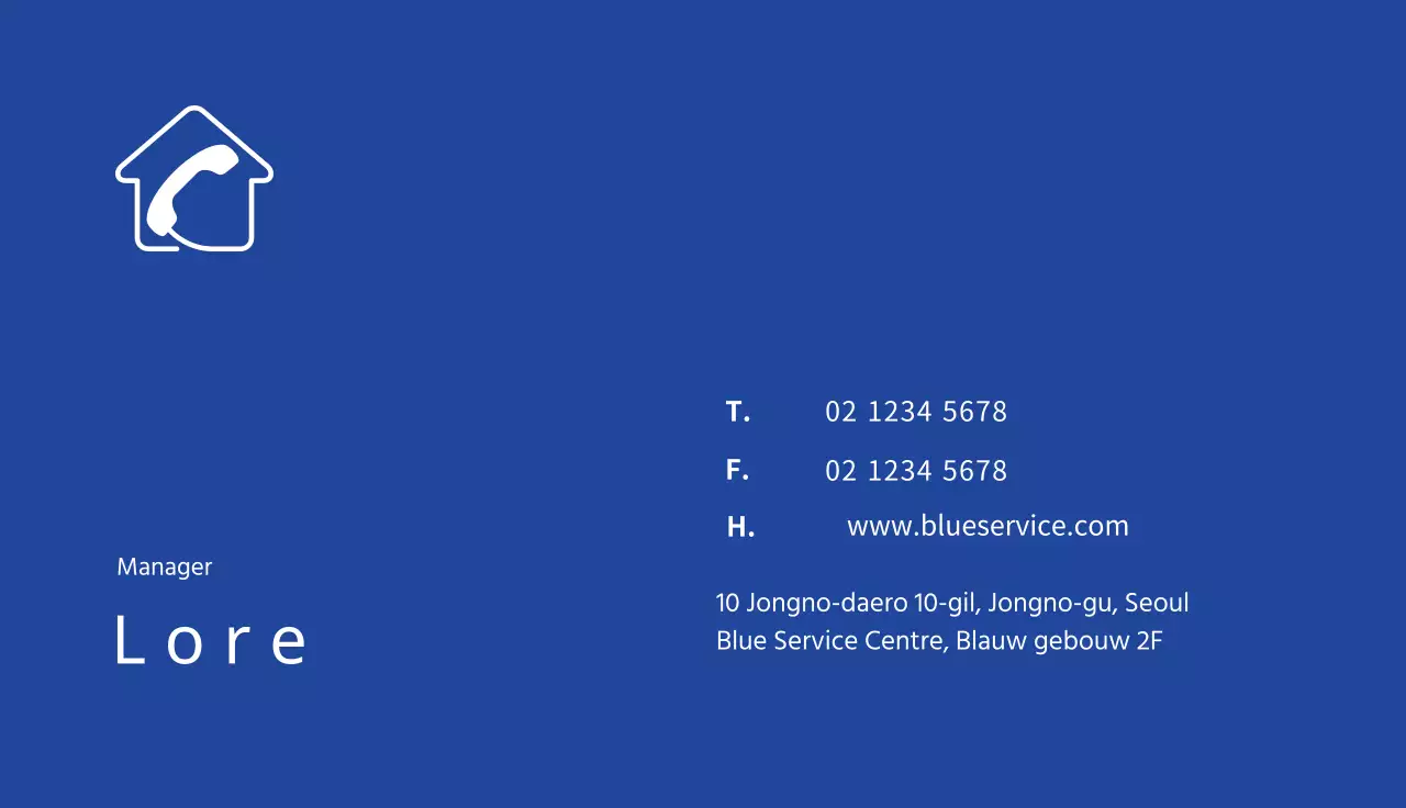 Blauw logo schoon consultatiebureau bedrijf