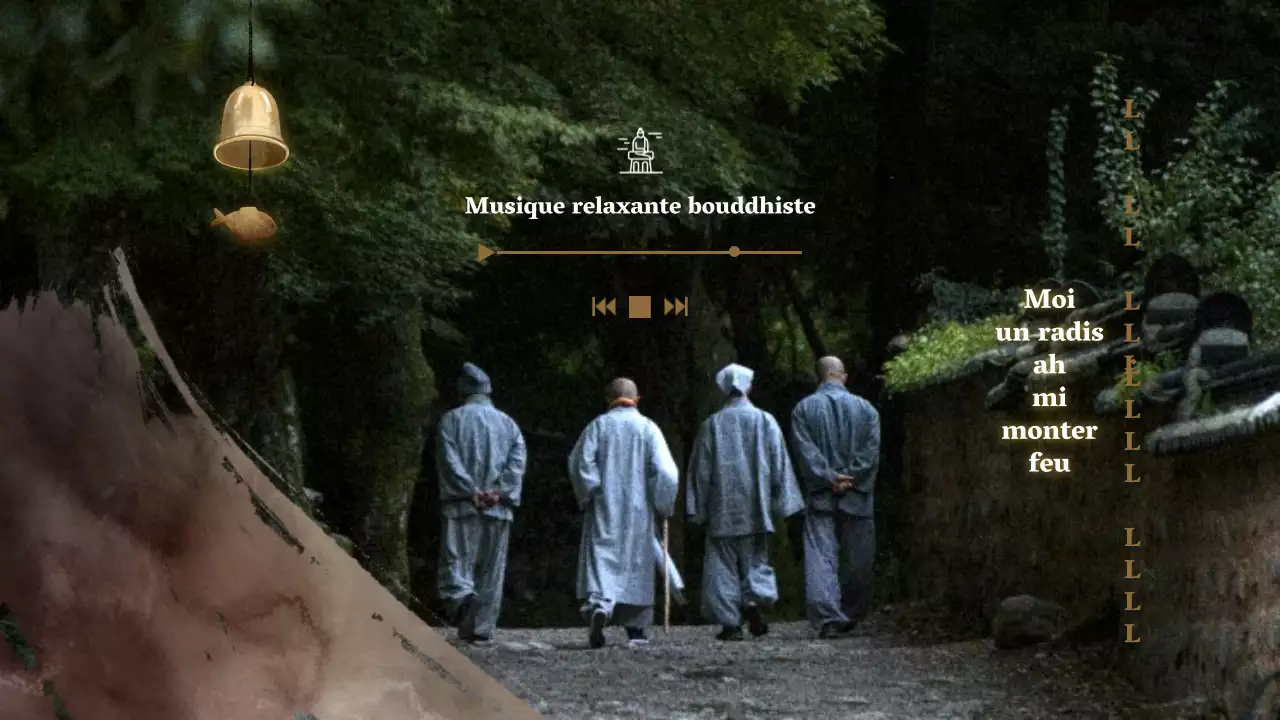 Vignette avec fond de photo vert foncé de forêt apaisante