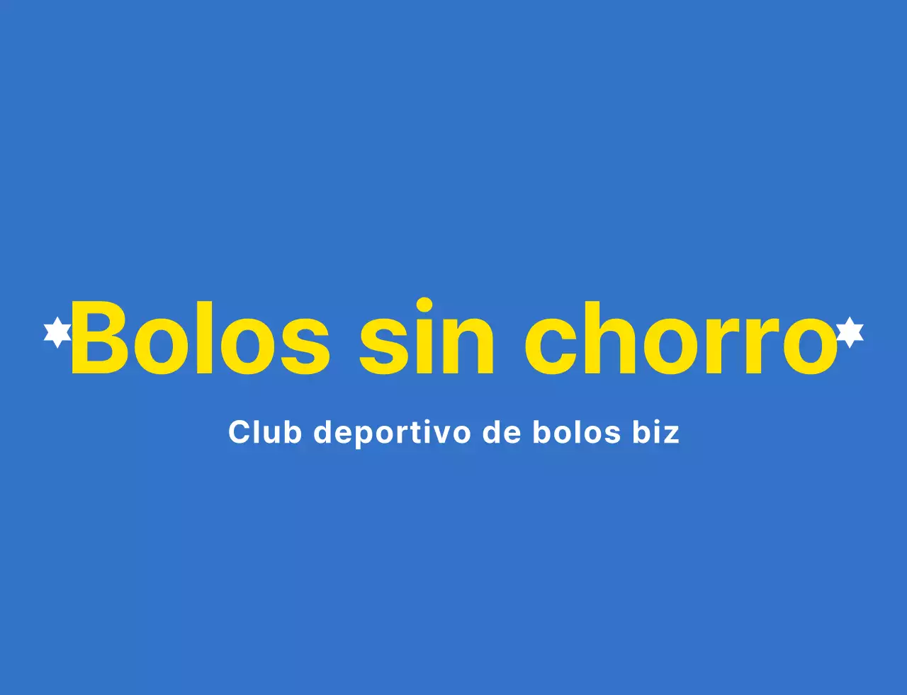 Una ilustración limpia de bolos y logotipo emblema en azul claro, blanco y amarillo para un club deportivo de bolos.