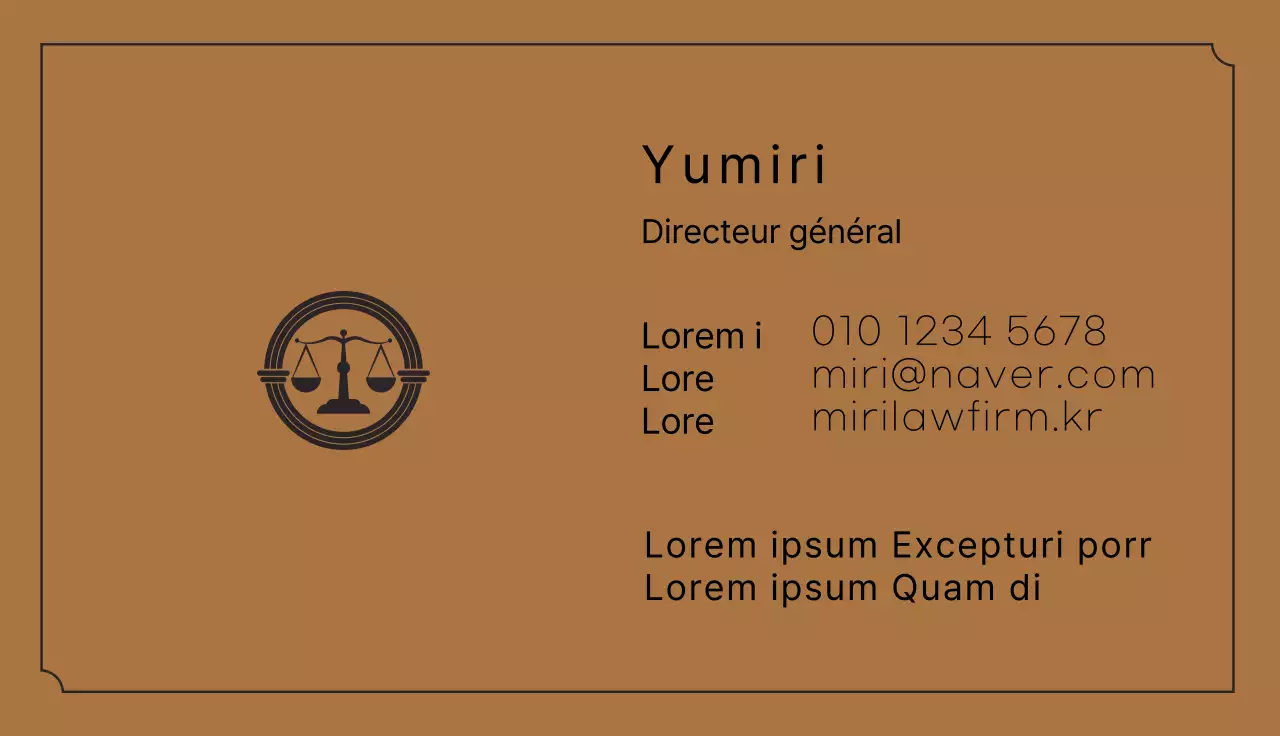 logo brun propre cabinet d'avocats