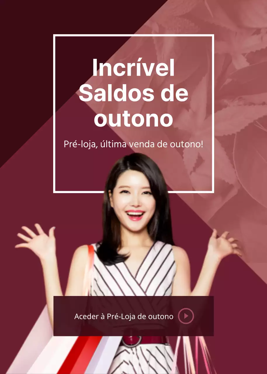 Vendas incríveis de outono