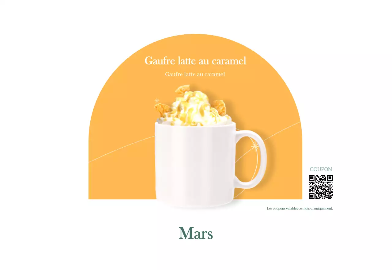 Calendrier des cafés avec recommandation de la boisson du mois