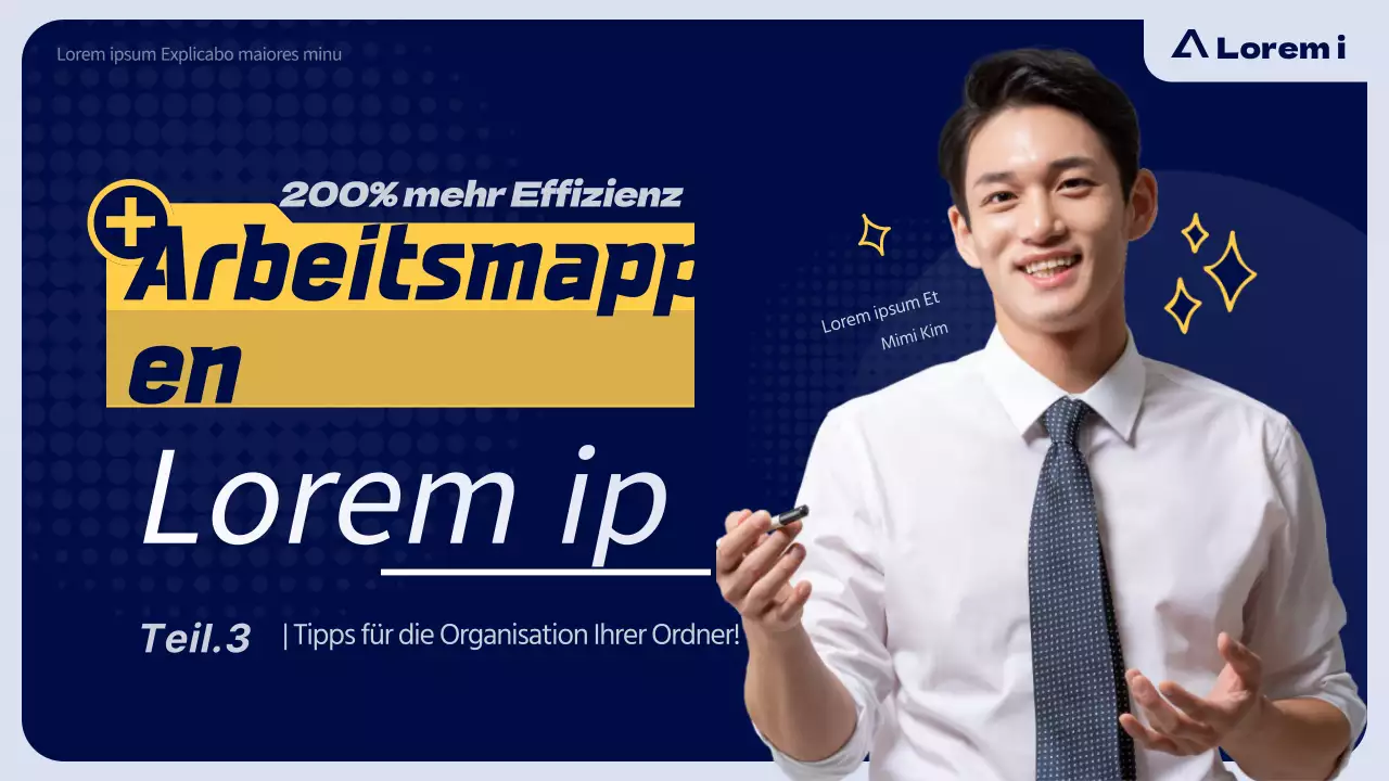 Wie man einen einfachen Arbeitsplatzordner in Marinegelb organisiert YouTube thumbnail