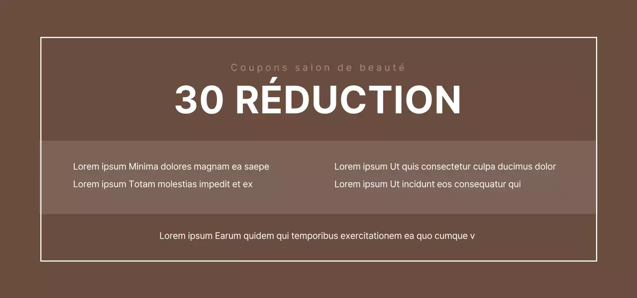 Instituts de beauté à l'ambiance brune et apaisante