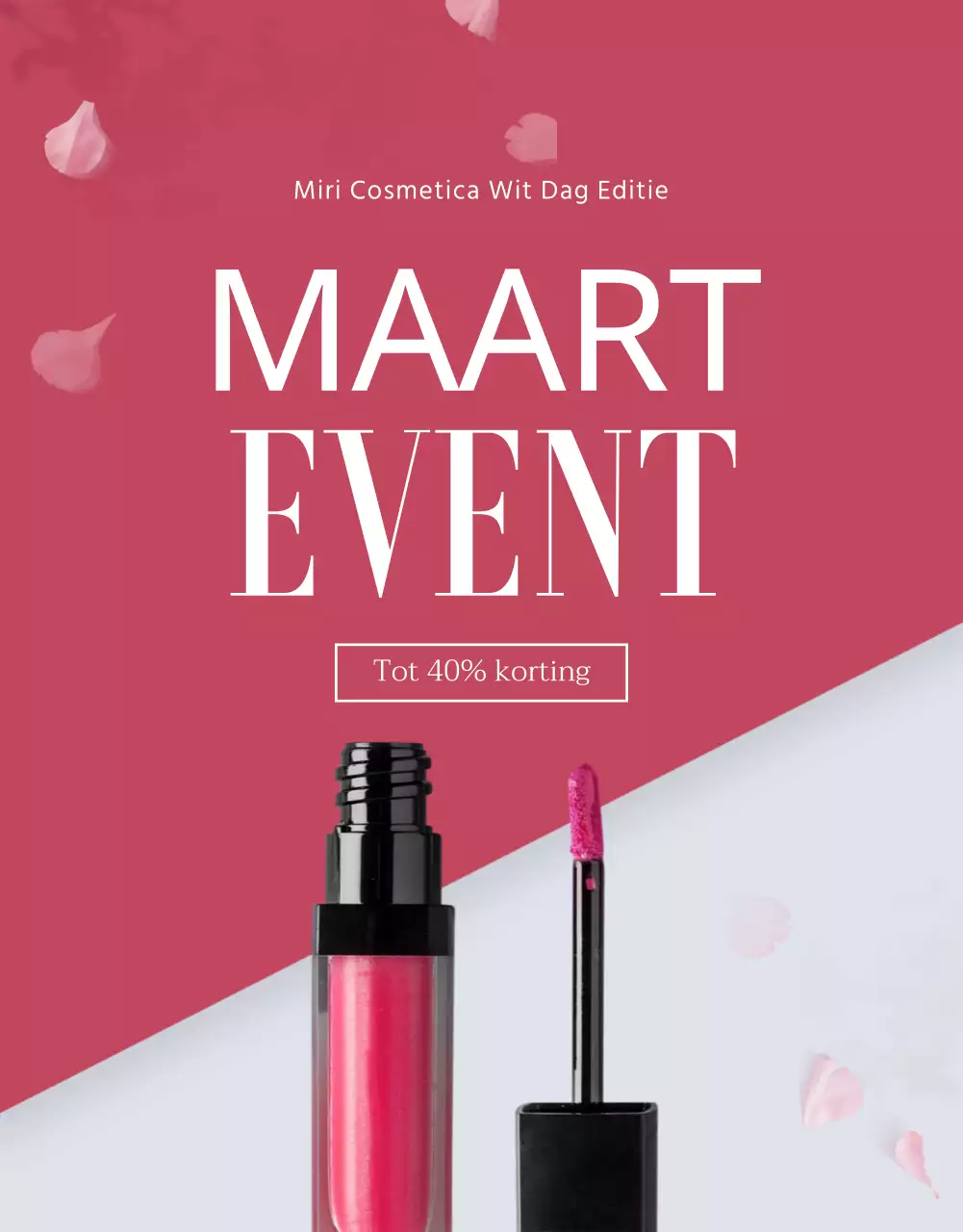 Promoot je Witte Dag-evenement met roze en paarse beautytrends