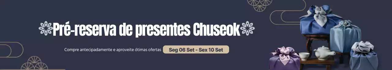 Faixa de oferta Obon em azul marinho