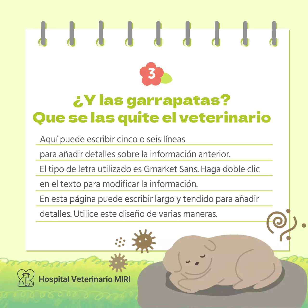 Consejos de salud primaverales para cachorros de colores pastel