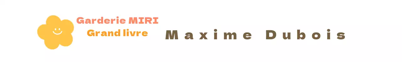 Mignonne plaque de directrice de crèche