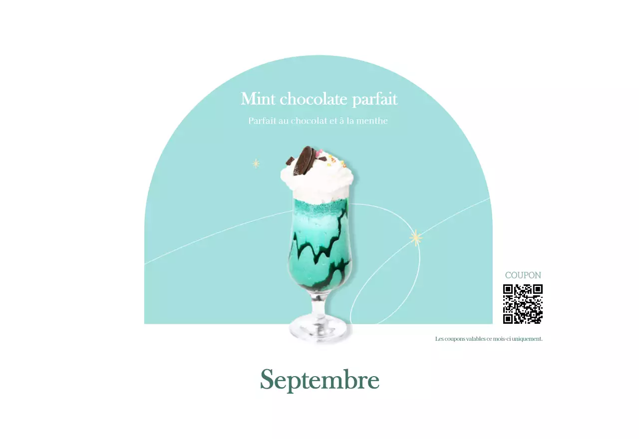 Calendrier des cafés avec recommandation de la boisson du mois