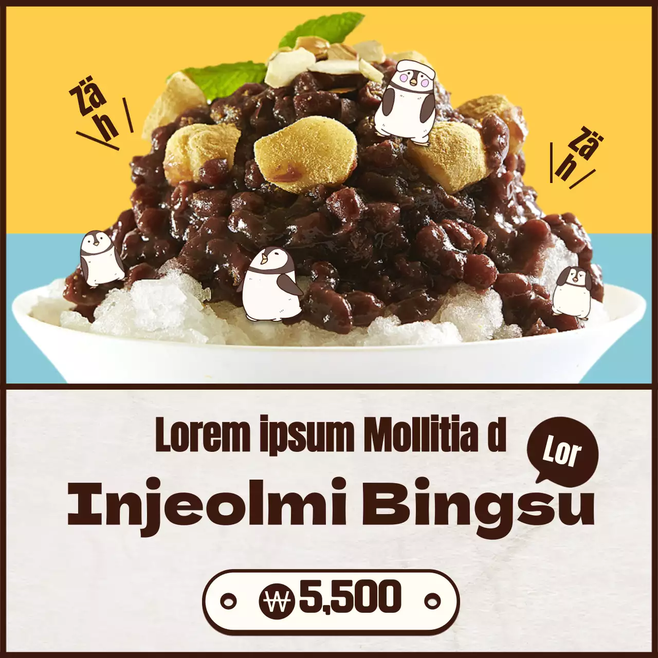 Injeolmi Bingsu
