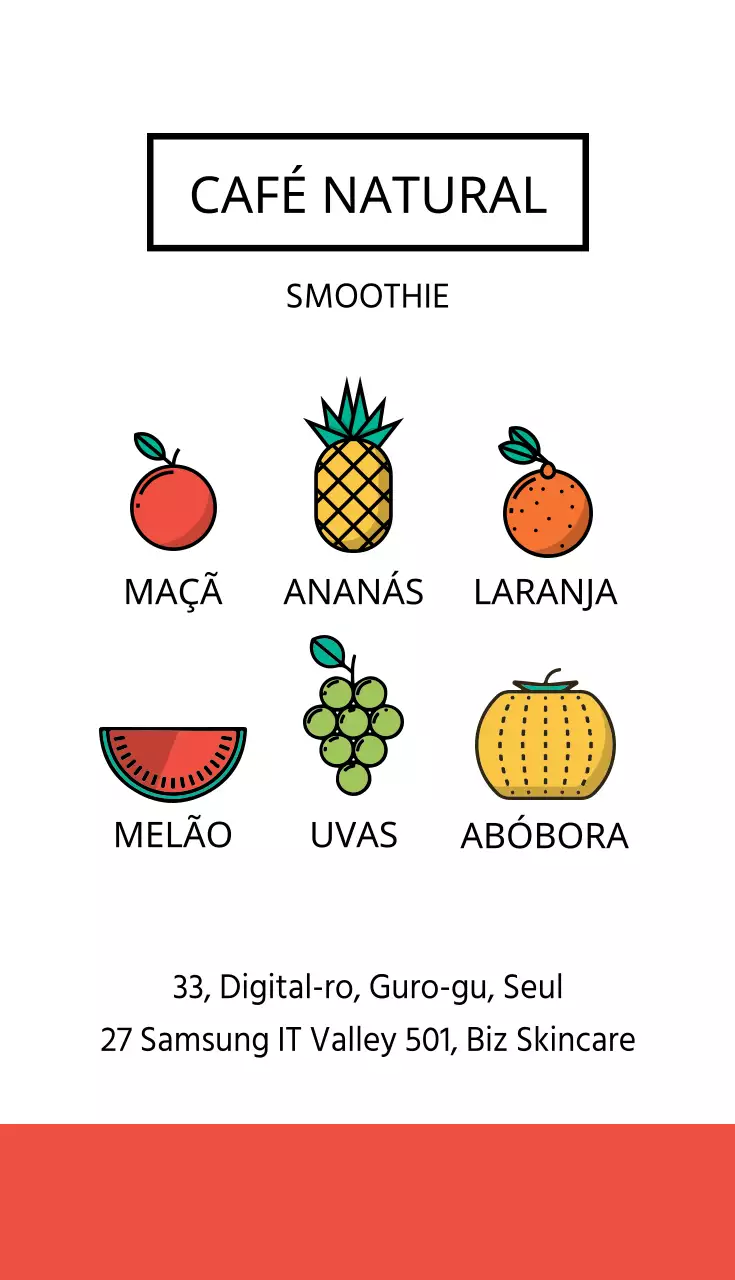 Café de frutas