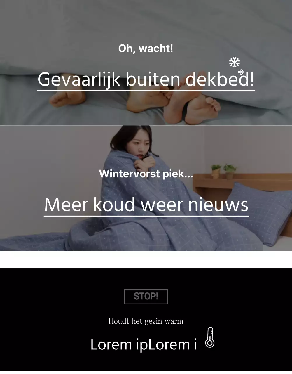 Luchtverwarmingskoorts binnen