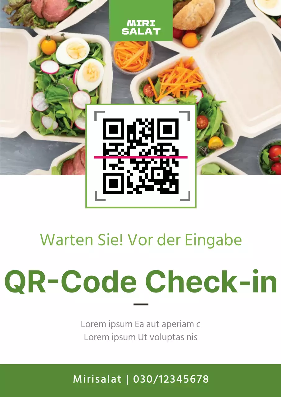 QR-Code einchecken