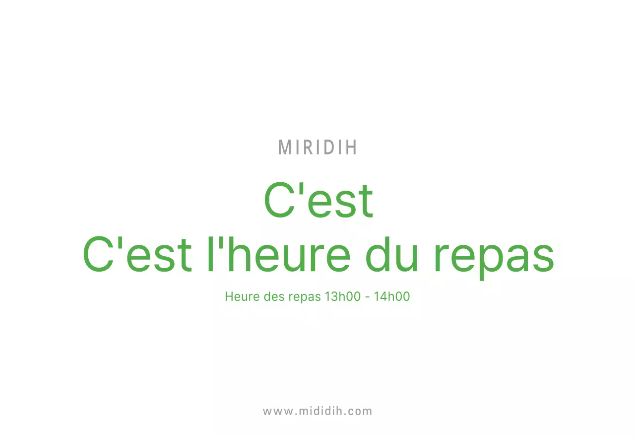 Calendrier de bureau illustré vert sur le thème de la famille