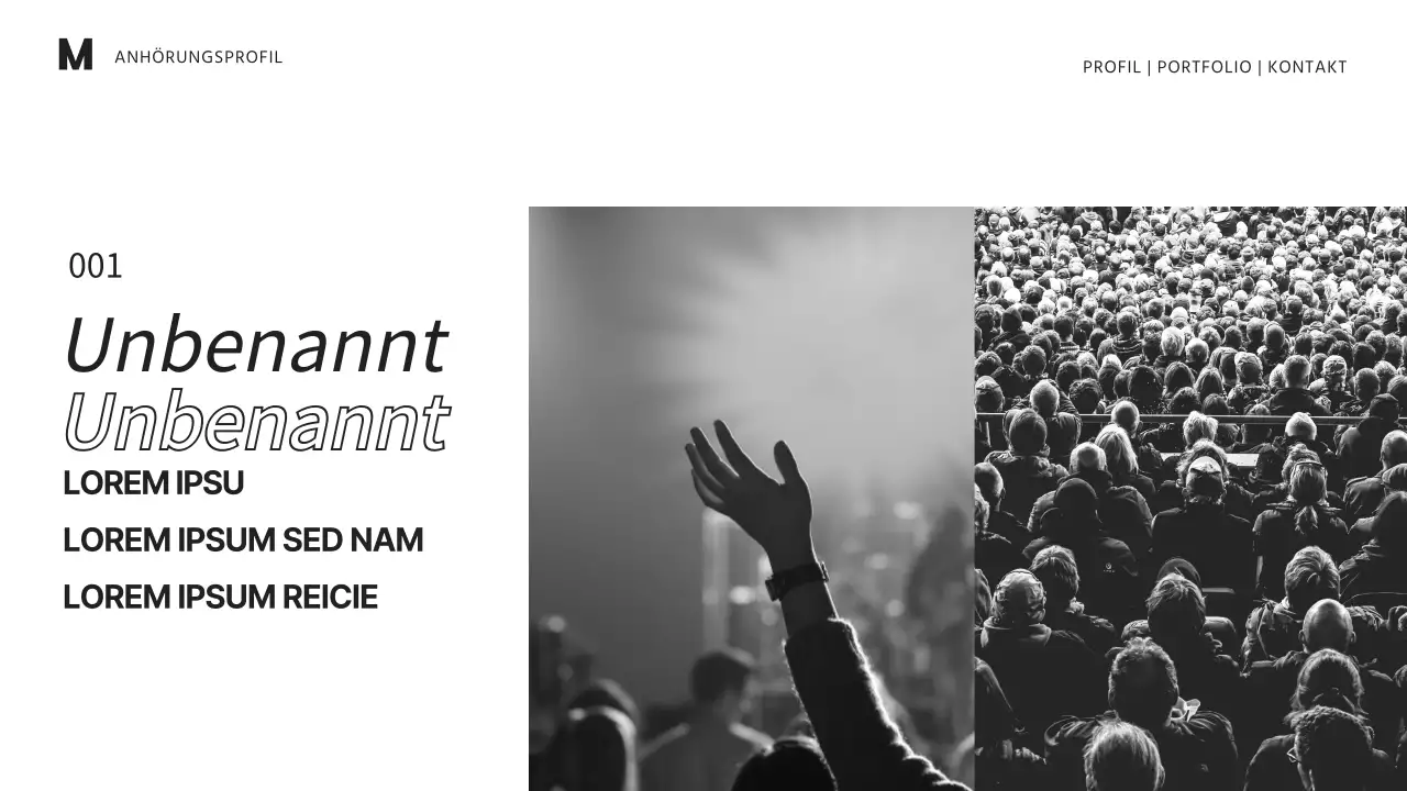 Portfolio Unterhaltung