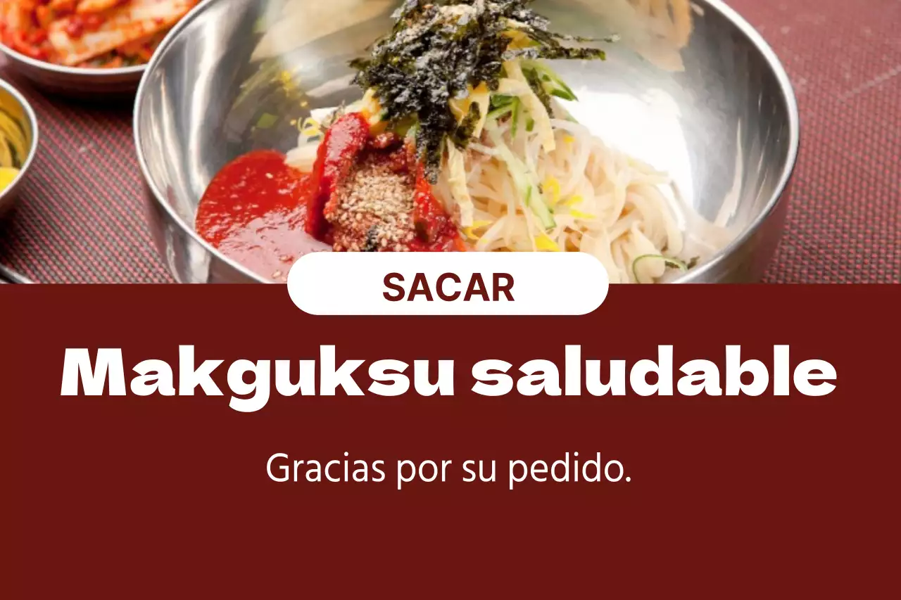Makguksu saludable
