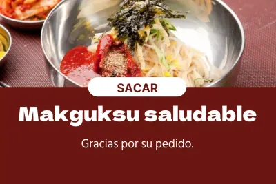 Makguksu saludable