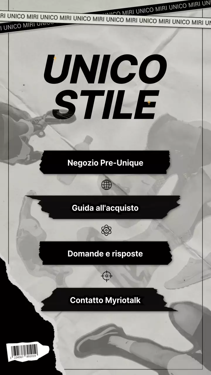 Collegamento a Instagram con un concetto di hip dacquoise grigio e nero