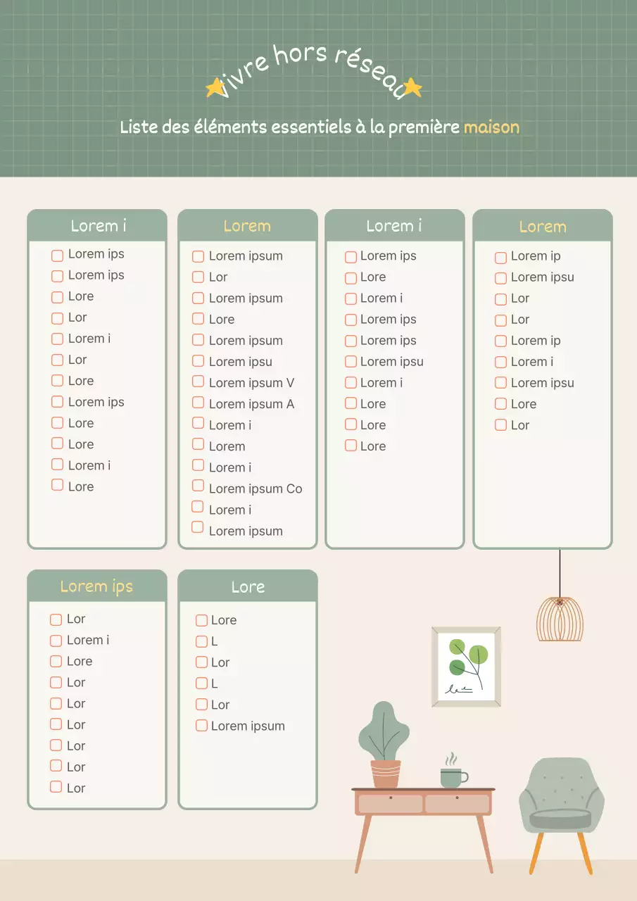 Liste des premiers pas dans l'écologie
