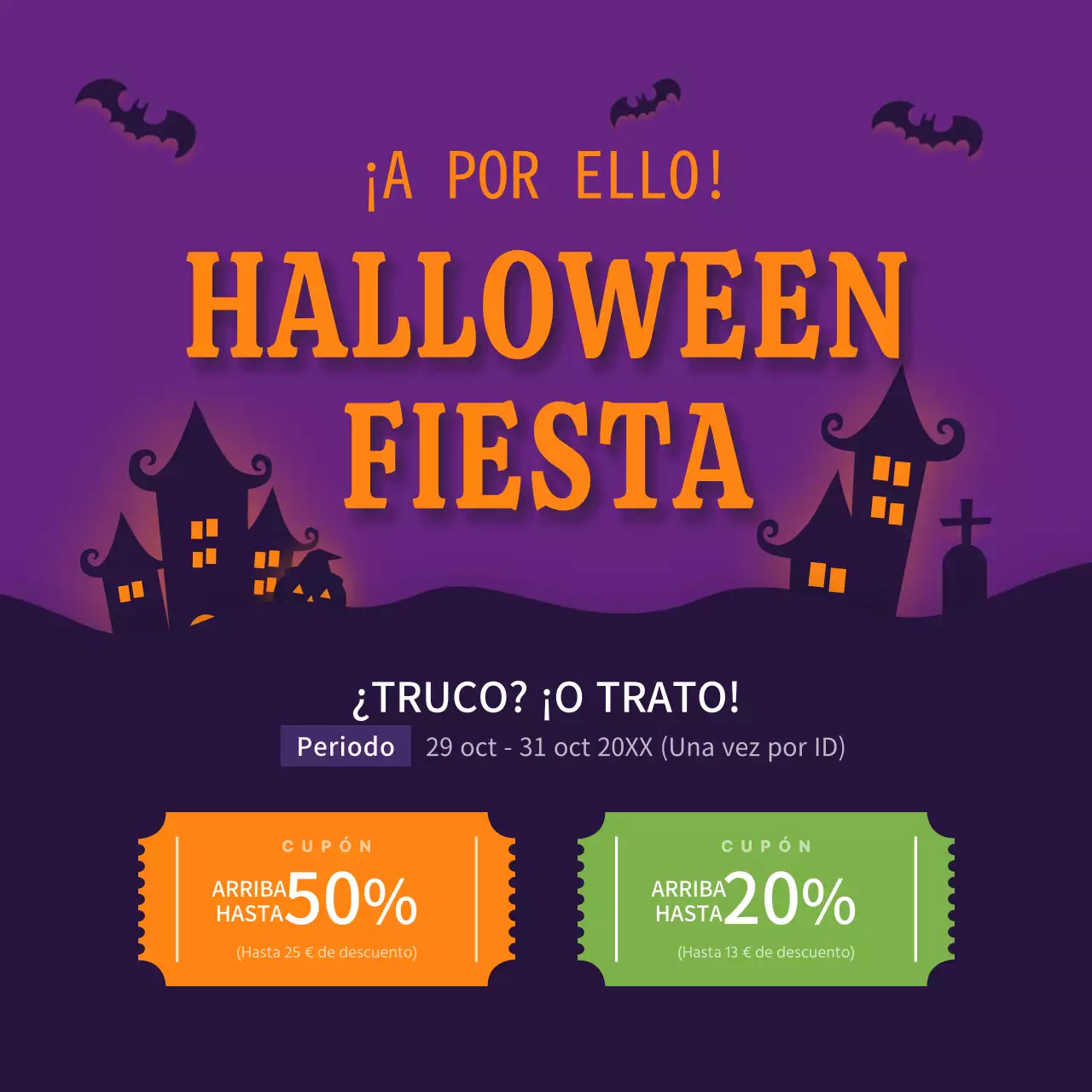 Cupones de Halloween