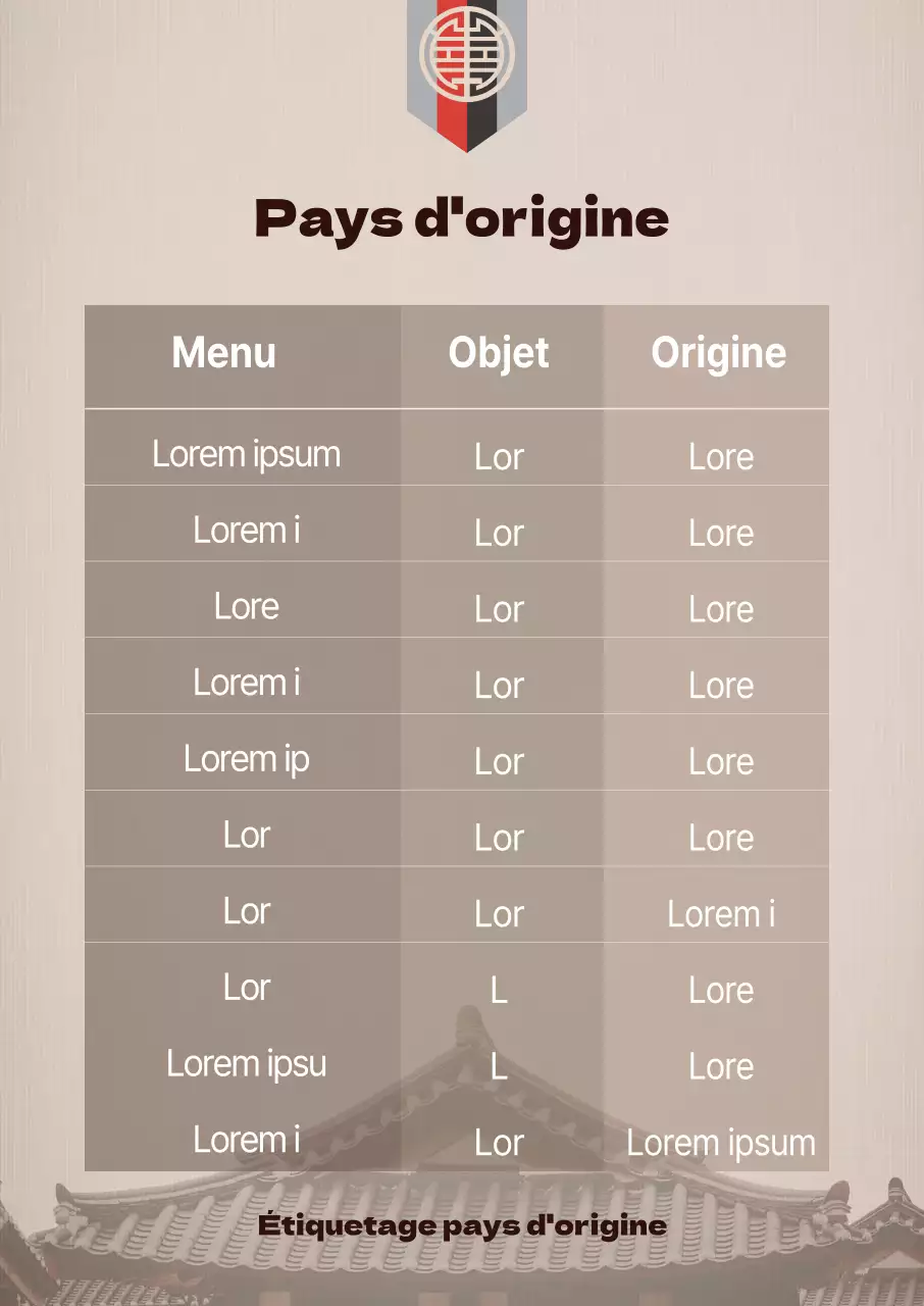 La photo brune met en évidence les origines traditionnelles du restaurant