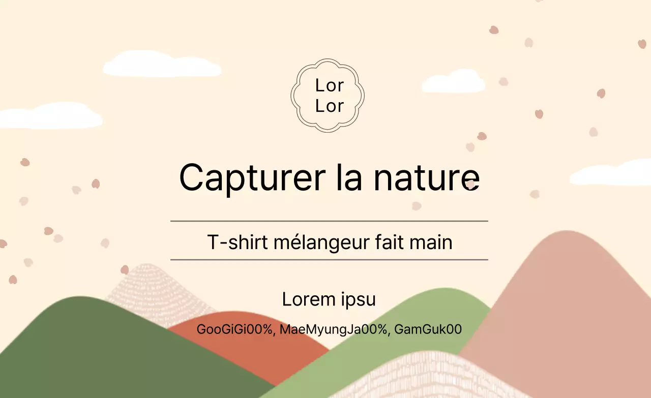 Autocollants Pastel Calm Healthy Tea