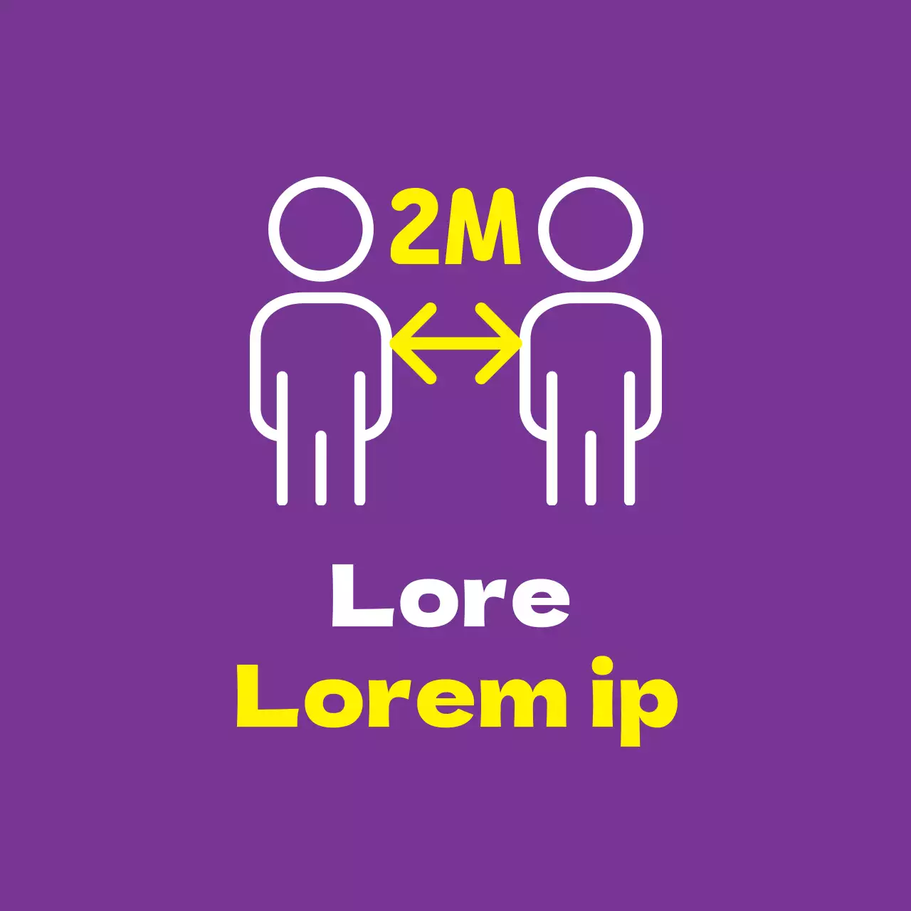 Illustrazione viola della prevenzione della corona ordinata