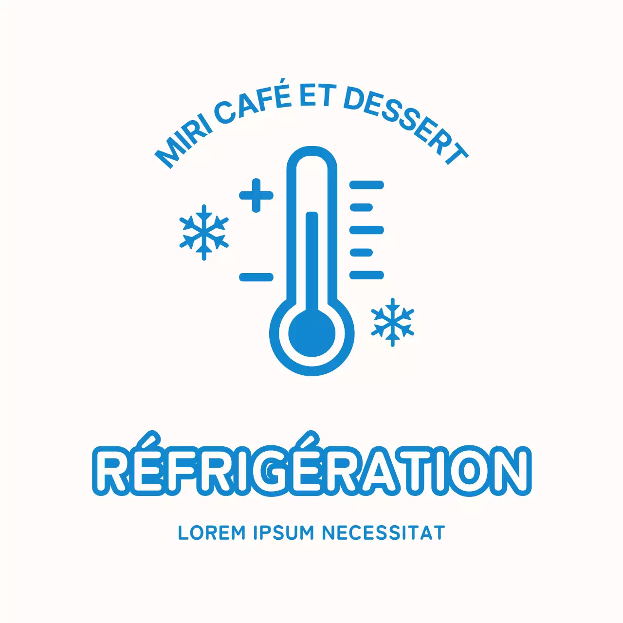 Autocollants simples pour le réfrigérateur