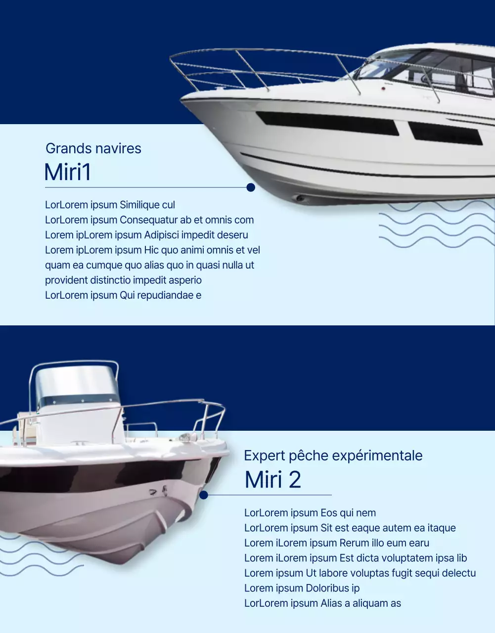 Détails de l'expérience de pêche de Cobalt Blue