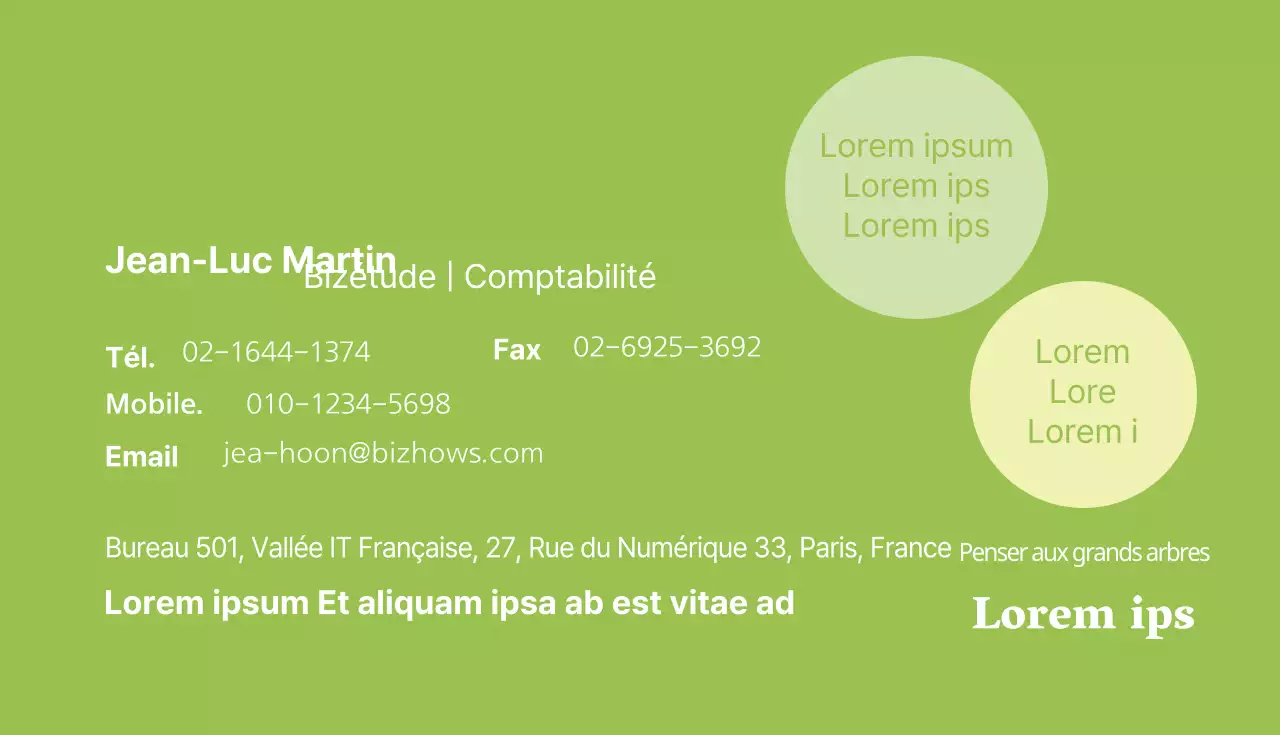 Penser aux grands arbres